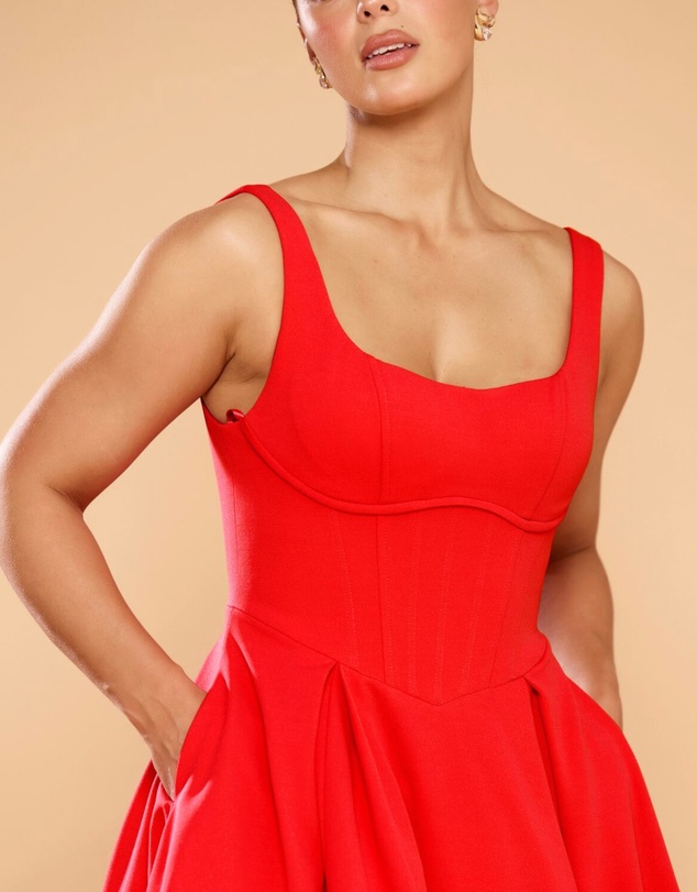 CATHERINE FERRARO - Elena Midi Dress