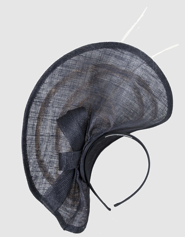 Max Alexander - Large Navy Racing Fascinator