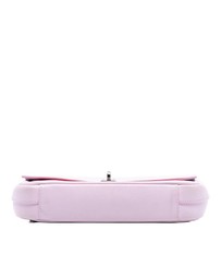 Pre-Loved by Azura Reborn - Pre-Loved Tricolor Leather Turn Lock Wallet on Chain