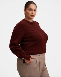 Forever New Curve - Ellie Curve Cuff Detail Sweater