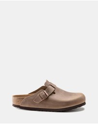 Birkenstock - Boston Nubuck Oiled Narrow - Women's