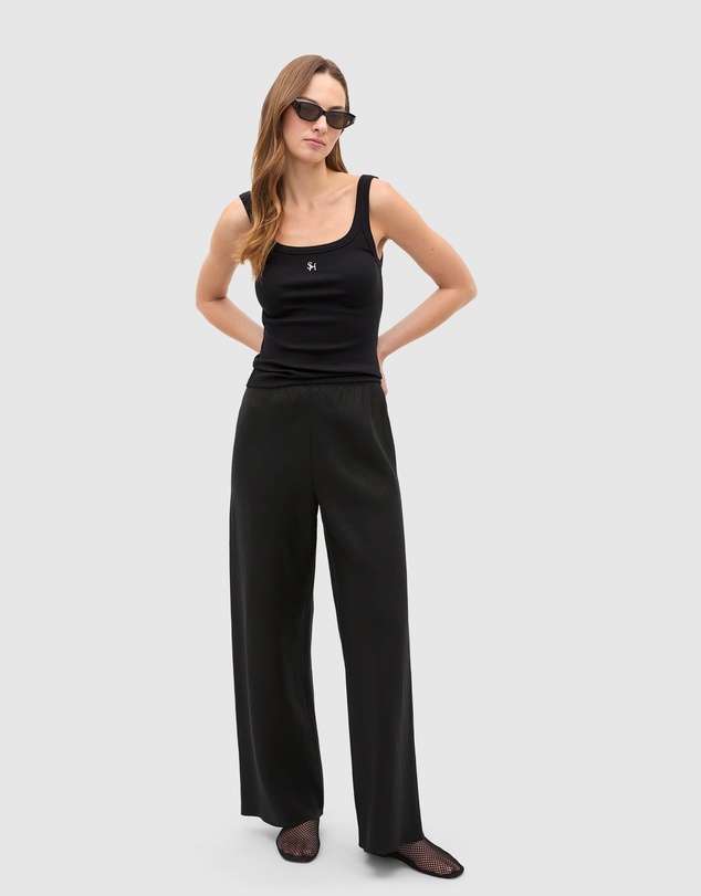 Seed Heritage - Core Linen Easy Wide Leg Pant