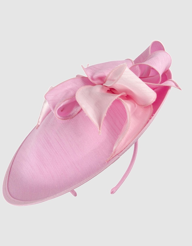 Max Alexander - Hot Pink Plate Racing Fascinator