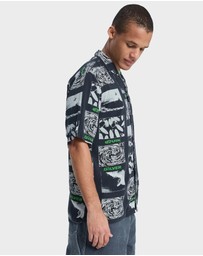 Quiksilver - Mens Mercury Tubes Short Sleeve Shirt