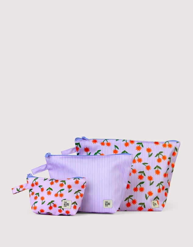 The Somewhere Co - Sunburst Handy Pouch Trio
