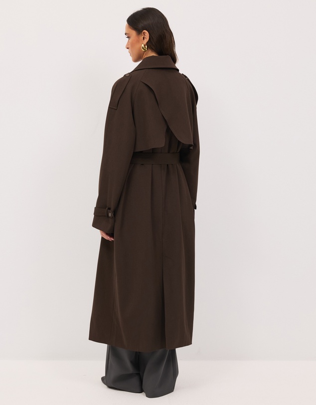 Calli - Karise Relaxed Trench Coat