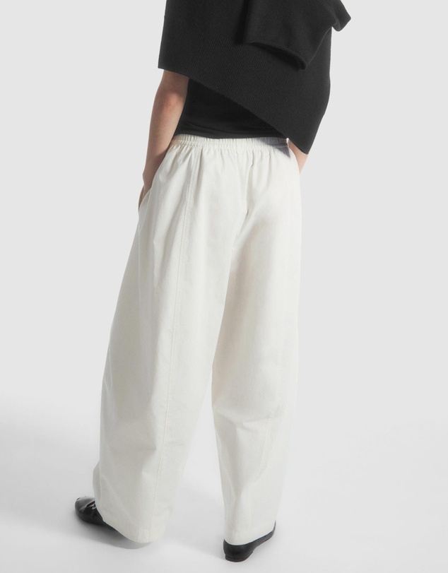 COS - Elasticated Barrel-Leg Trousers
