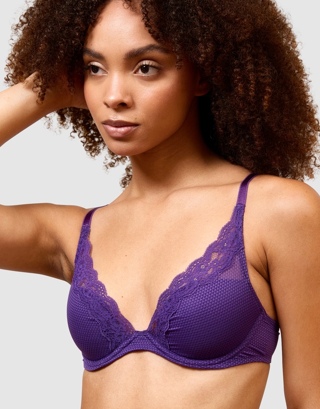 Passionata - Brooklyn Wired Padded Plunge T-Shirt Bra