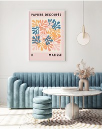 Olive et Oriel - Le Papiers Decoupes No 2 Art Print