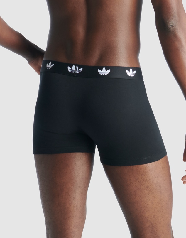 adidas Originals - 3 Pack Comfort Flex Cotton Trunk Underwear