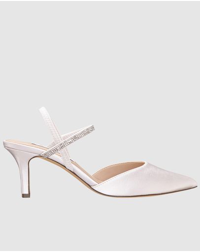 IVORY CRYSTAL SATIN