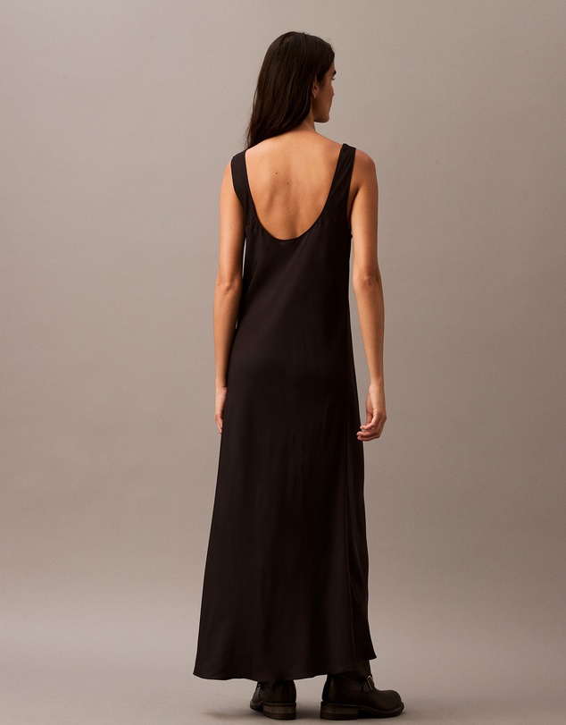 Calvin Klein - Twill Midi Slip Dress