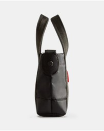 Hunter - Nylon Mini Topclip Tote - Black