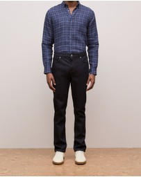 Trenery - Modern Slim Dark Wash Jean in Ink Blue