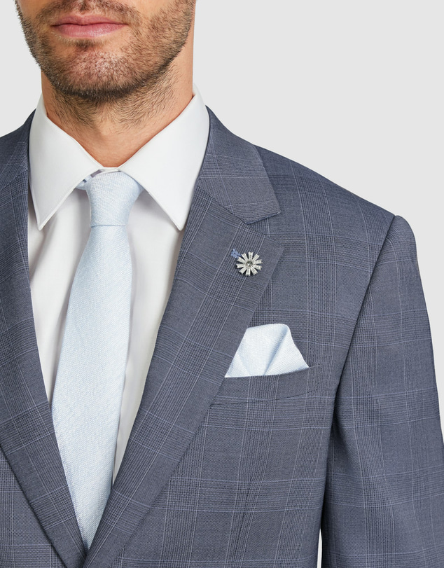 Tarocash - Delton Slim Check Suit Jacket