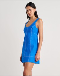 Jag - Daphne Linen Mini Dress - ICONIC EXCLUSIVE