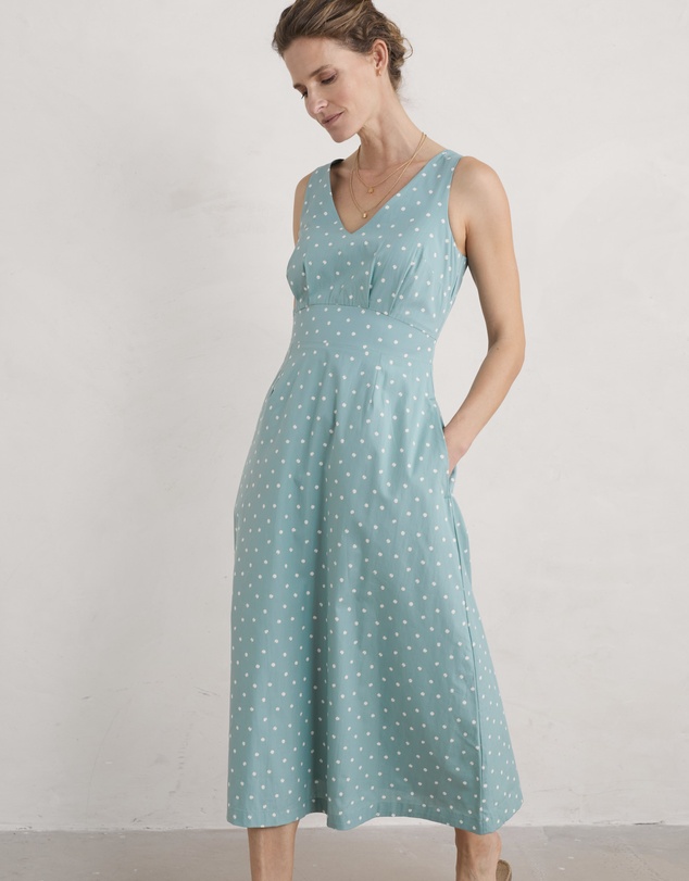 Seasalt - Seasalt Cornwall Green Sky Beyond Dress