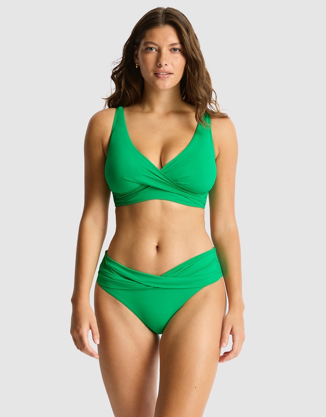 Sea Level Australia - Essentials Edit Twist Mid Bikini Pant