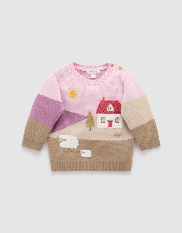 Purebaby - Pasture Jumper - Babies-Kids