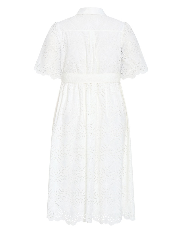 City Chic - Everlee Broderie Shirt Dress