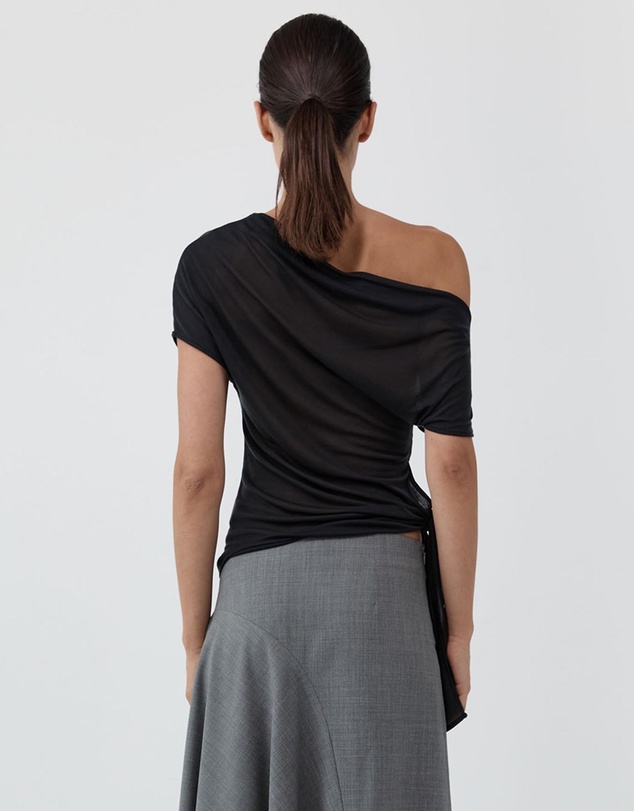 St. Agni - Fine Jersey Off Shoulder Top