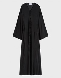 BONDI BORN - Cremona Tie-Front Maxi Coverup
