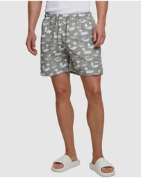 Urban Classics - Pattern Swim Shorts