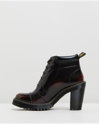 Dr Martens - Womens Averil 6-Eye Padded Collar Boot