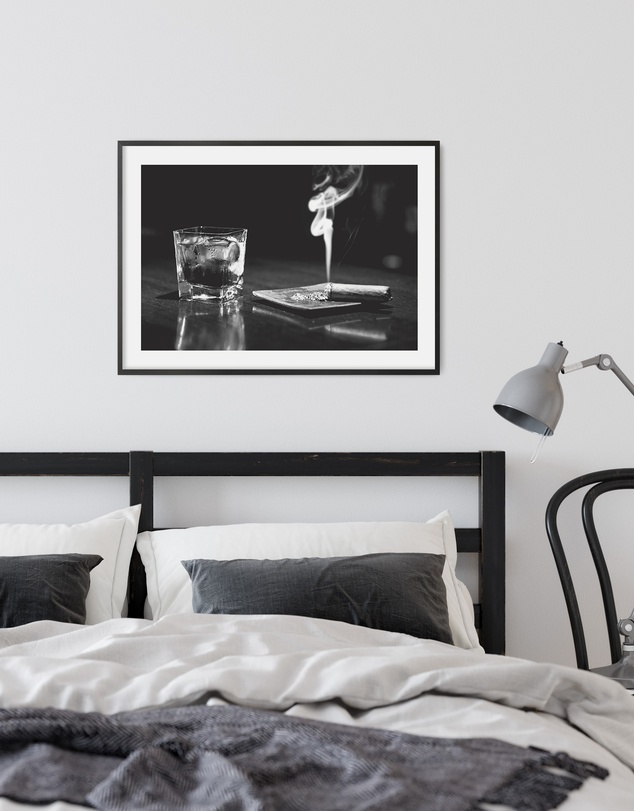Olive et Oriel - Whisky & Cigars Art Print