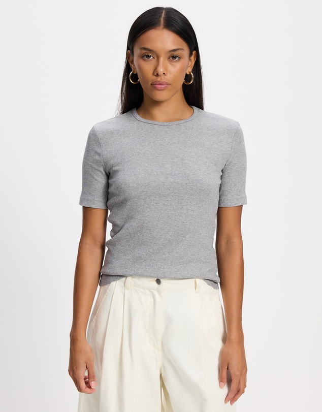 & Other Stories - Ribbed T-Shirt