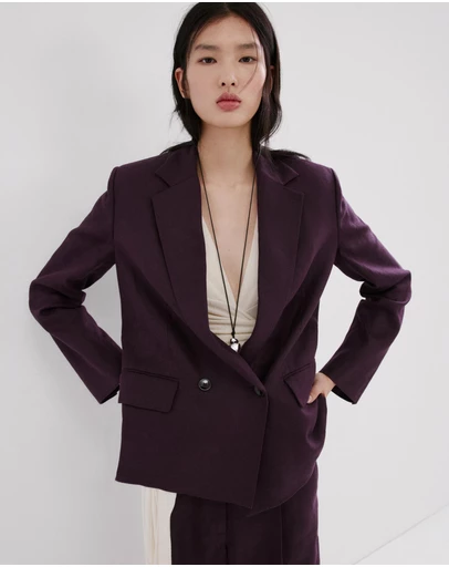 M.N.G - Linen Suit Jacket