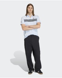 adidas Originals - Chest Stripes Slim Polo Shirt Mens