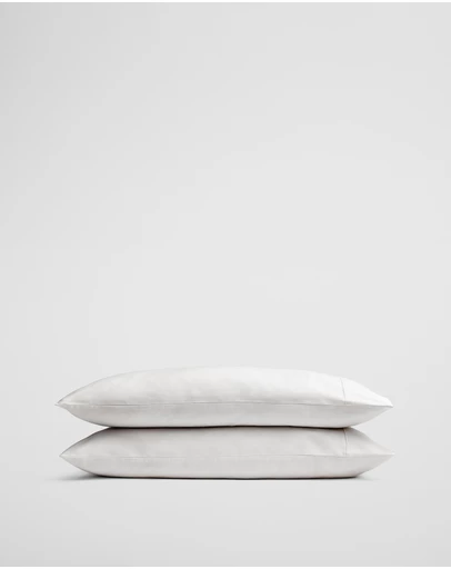 Country Road - Heron Grown Cotton Standard Pillowcase Pair