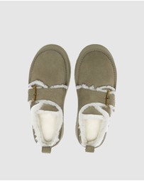 EVERAU - EverAU Ugg Tobias Cow Suede Upper House Shoes
