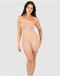 B Free Intimate Apparel - Shapewear Bodysuits Strapless Shorts | BodySleek