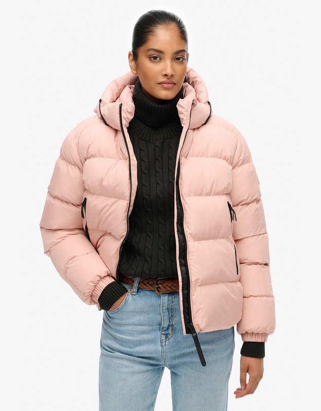 Superdry - Hooded Sports Puffer Jacket