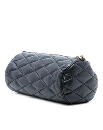 Pre-Loved by Azura Reborn - Pre-Loved Small Quilted Lambskin Sade Tube Bag