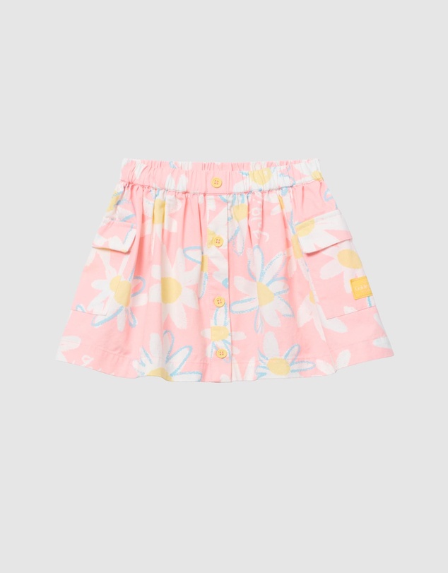 Goldie + Ace - Pink Daisy Skirt - ICONIC EXCLUSIVE - Babies-Kids