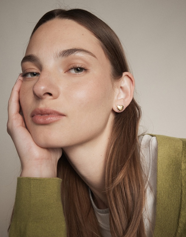 MIMCO - Adore Heart Stud Earrings
