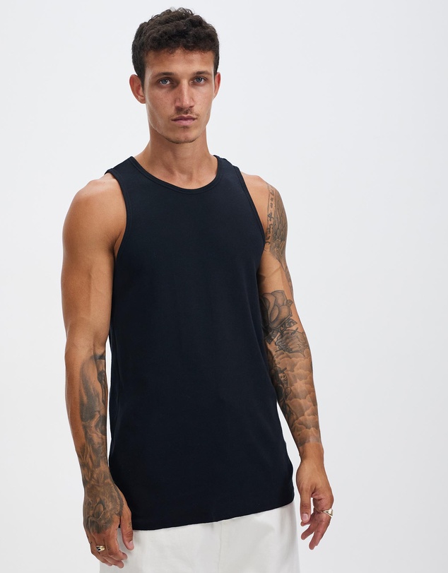 Surrounded By Ghosts - The Amphibole Rib Knit Singlet