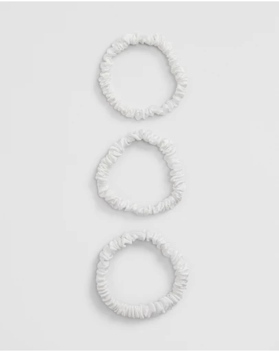 Country Road - Small Silk Scrunchie Pack Of 3
