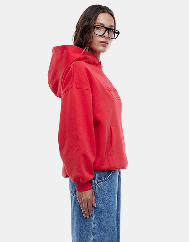ENA PELLY - Washed Debossed Hoodie