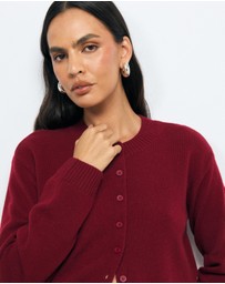 AERE - Sadie Merino Wool Cardigan