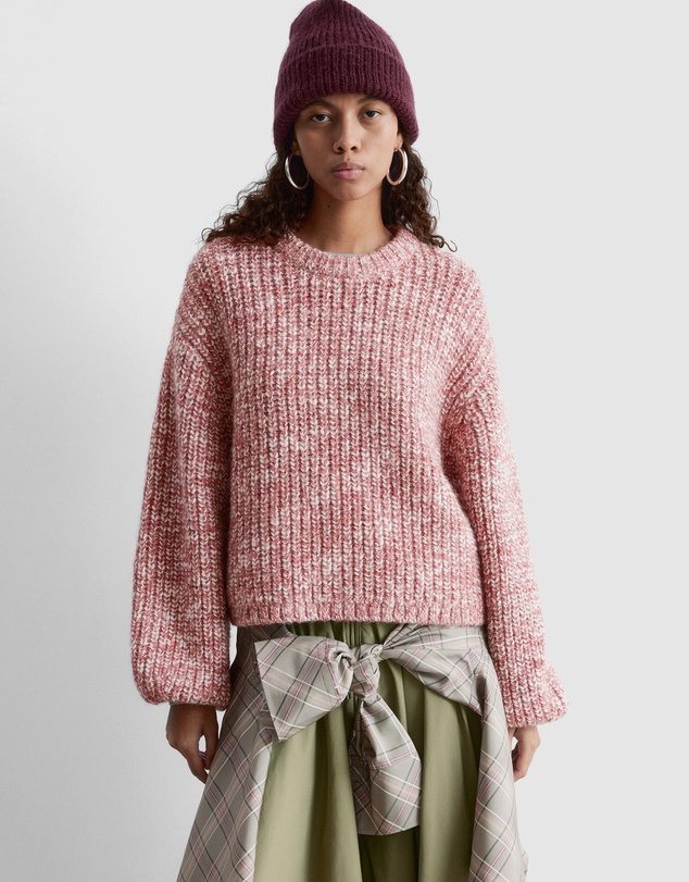 & Other Stories - Mottled Knit Wool Jumper