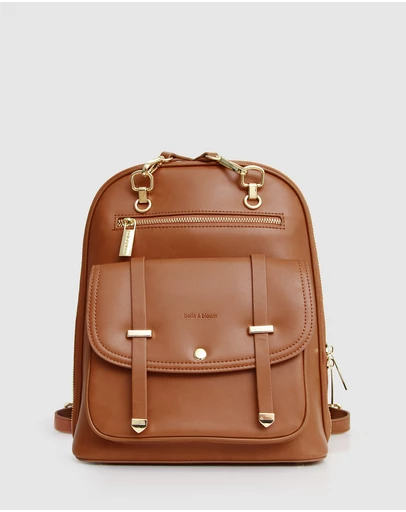 Belle & Bloom - 5th Ave Leather Backpack