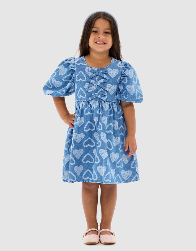 Rock Your Kid - Chambray Dress - Kids-Teens