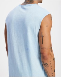 Surrounded By Ghosts - The Mottramite Cotton Muscle T-Shirt