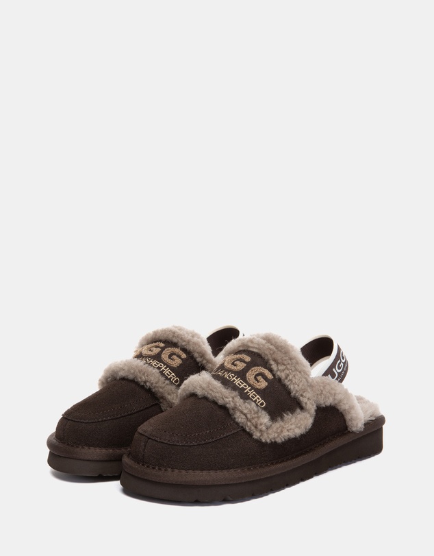 EVERAU - Australian Shepherd Ugg Rilee Kids Cow Suede Upper House Shoes