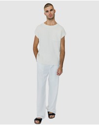 Justin Cassin - Mateo Pocket Knitted Vest