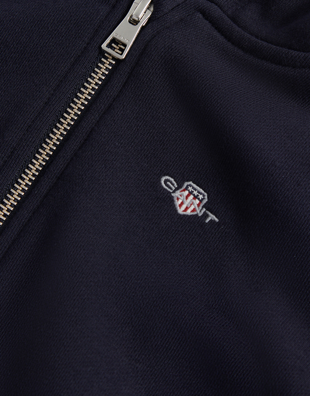 Gant - Shield Full Zip Hoodie, T-Shirt and Sweatshort Set